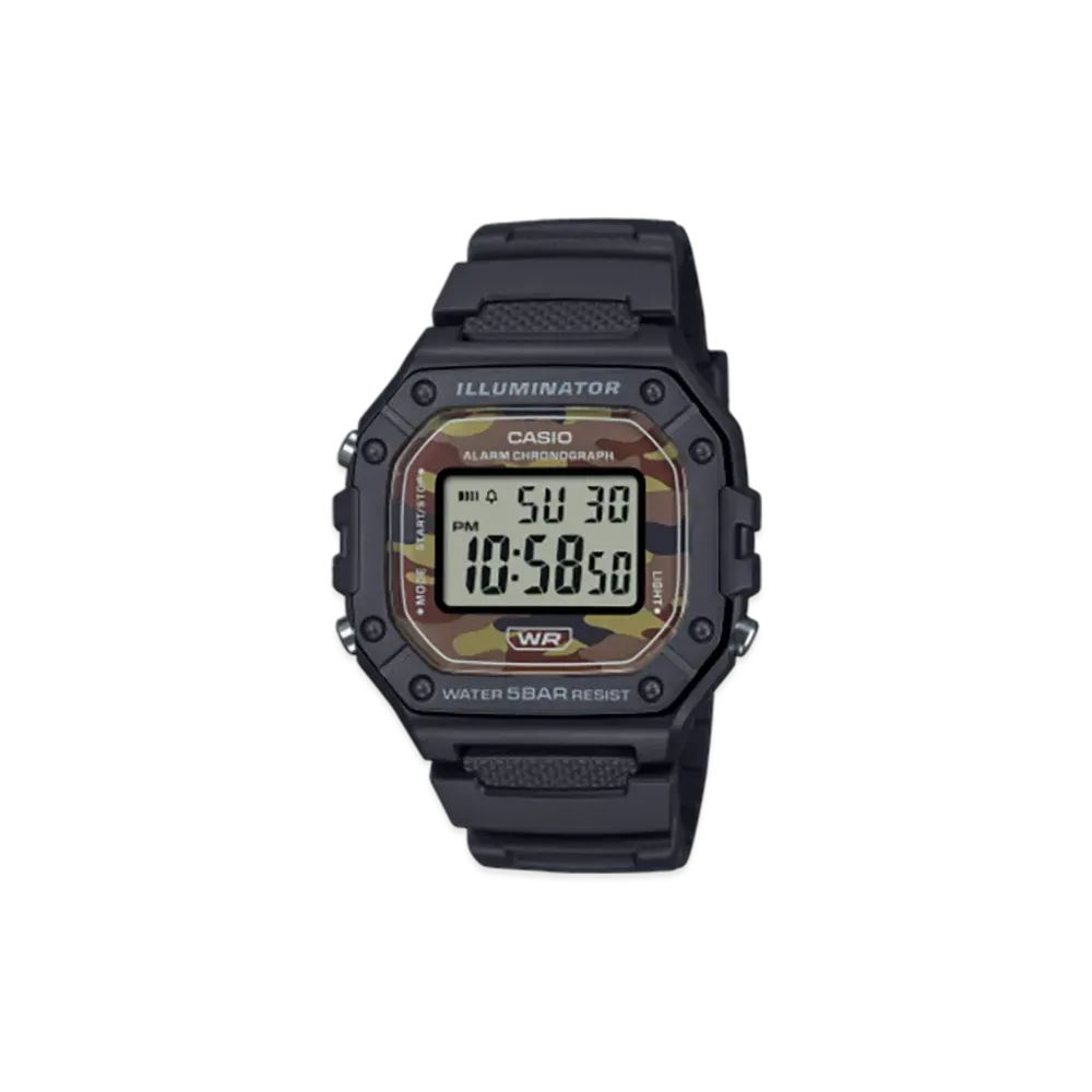 Casio Collection W-218H-5BJF "Charcoal"