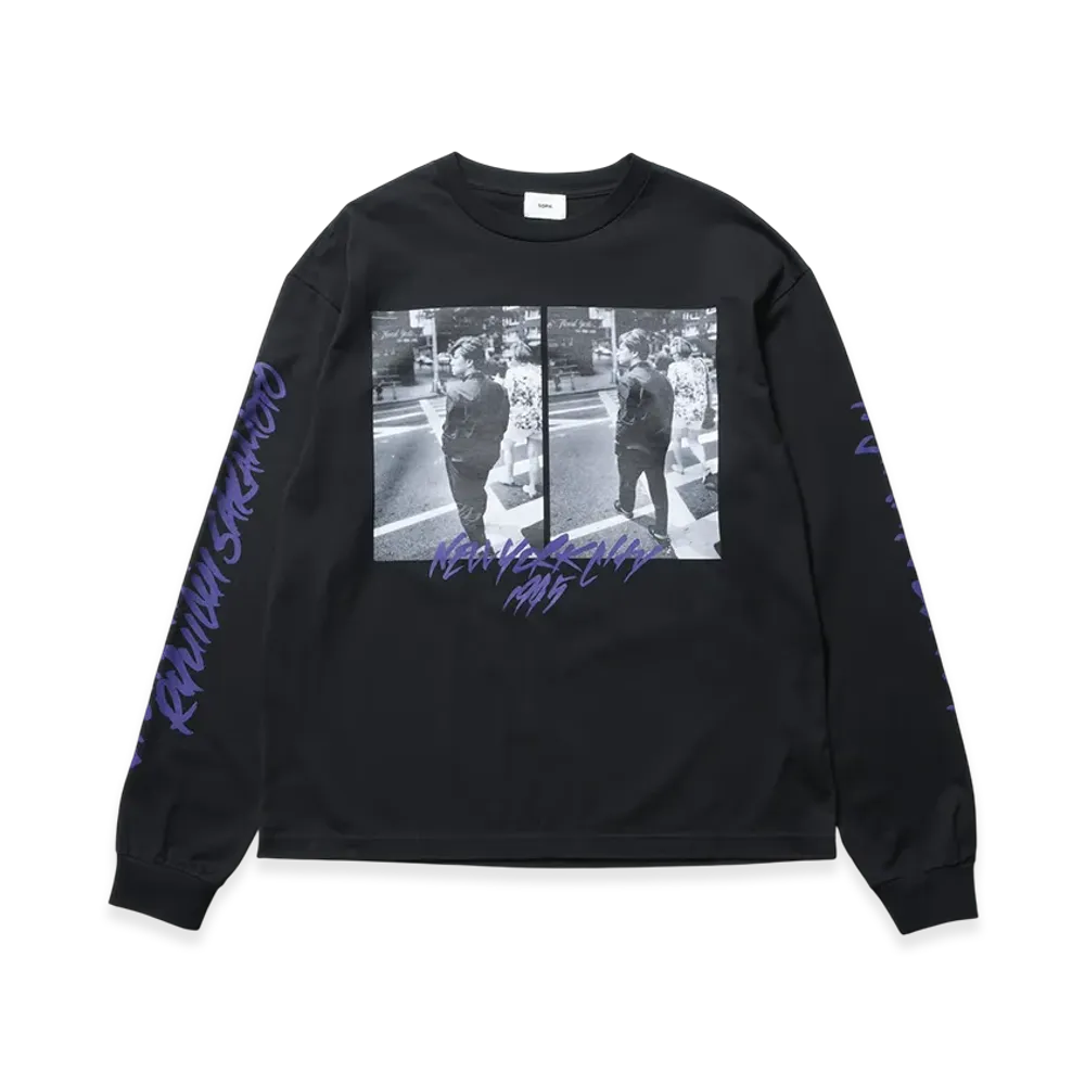 SOPH. x Kazunali Tajima L/S Tee "Black"