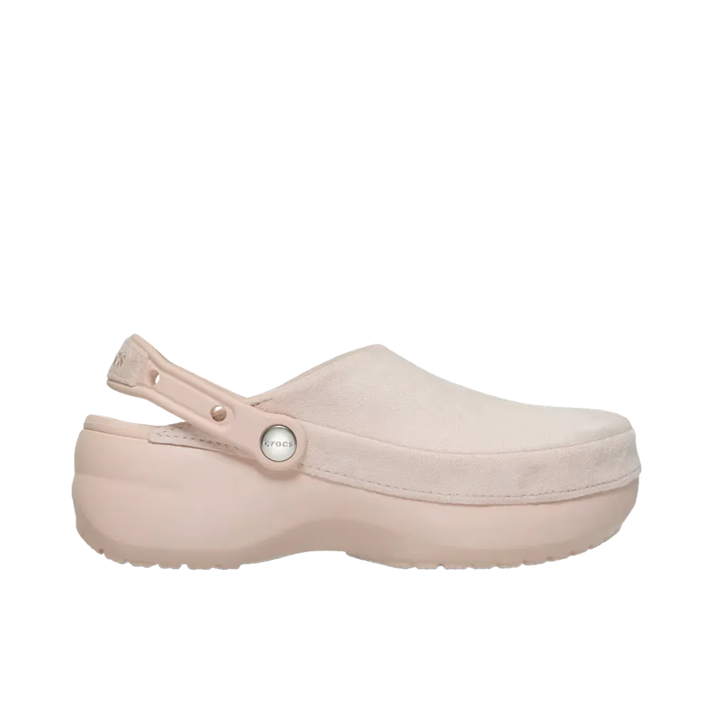 Crocs Women's Crafted Platform Vegan Suede Clog "Quartz"