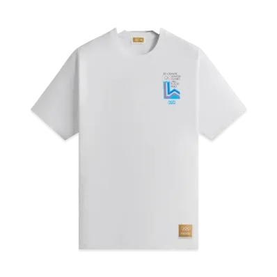 Kith x Olympics Heritage Lake Placid 1980 Vintage Tee "White"