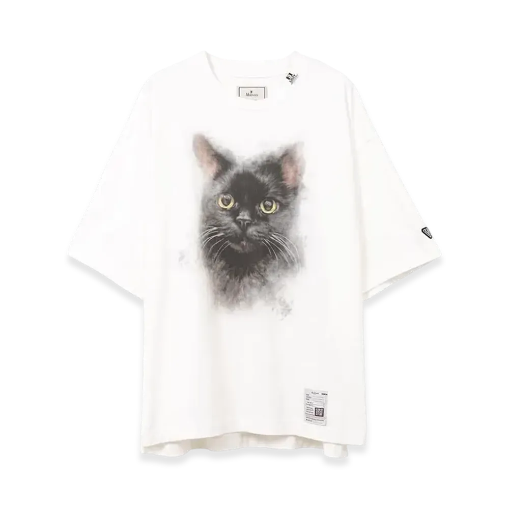 Maison MIHARA YASUHIRO Cat Printed T-Shirt "White"