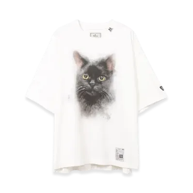 Maison MIHARA YASUHIRO Cat Printed T-Shirt "White"