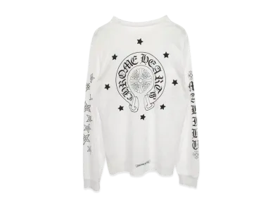 Chrome Hearts Malibu Exclusive Stars L/S T-Shirt "White"