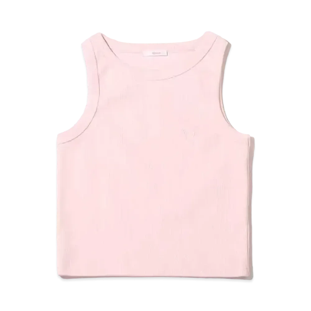 atmos pink Ribbed Amethyst Tank Top "Pink"