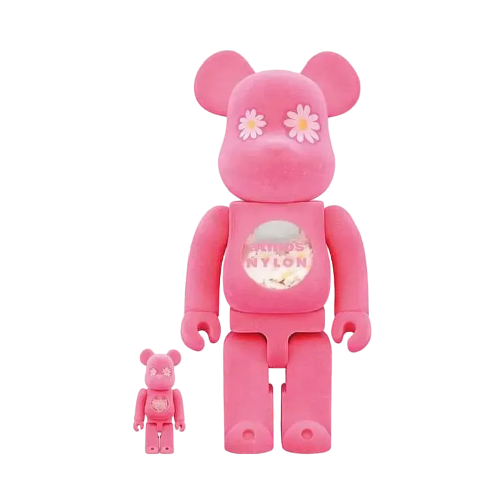 Bearbrick atmos × NYLON JAPAN 100% & 400%