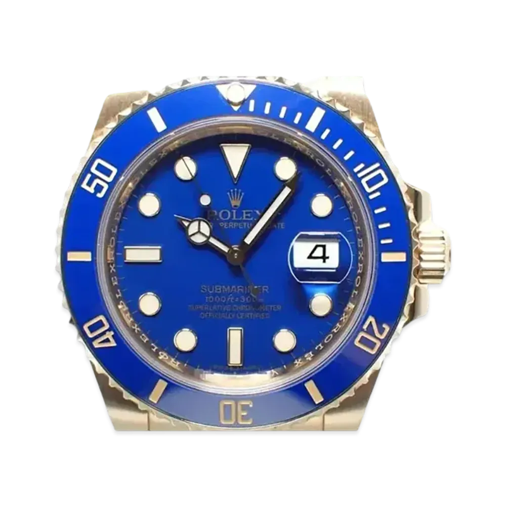 ROLEX Submariner Date "Blue/18K Yellow Gold"