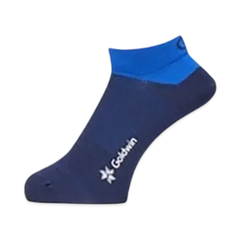 Goldwin Paper Fiber Arch Support Short Socks (C3 Fit/Unisex) "Navy"