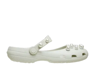 Crocs Women's Classic Demure Pearl Ballet "Linen"