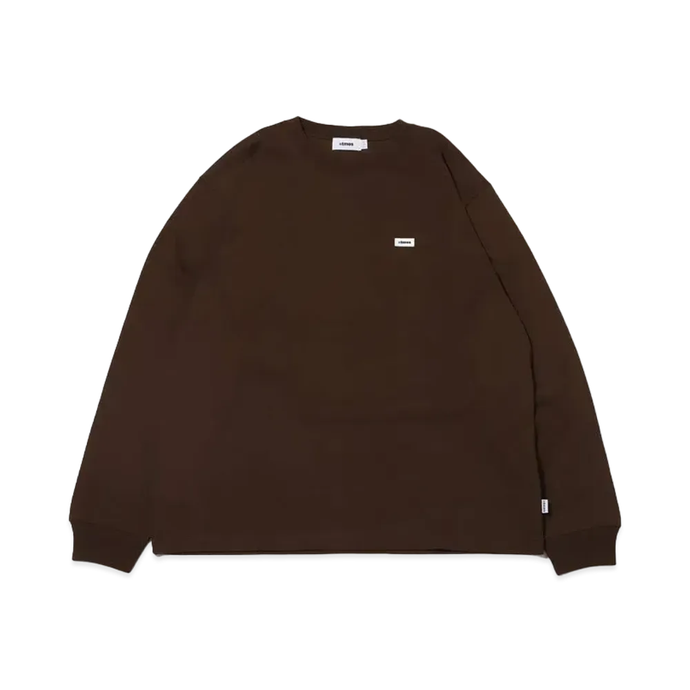 atmos Patch Logo LS T-Shirts "Brown"