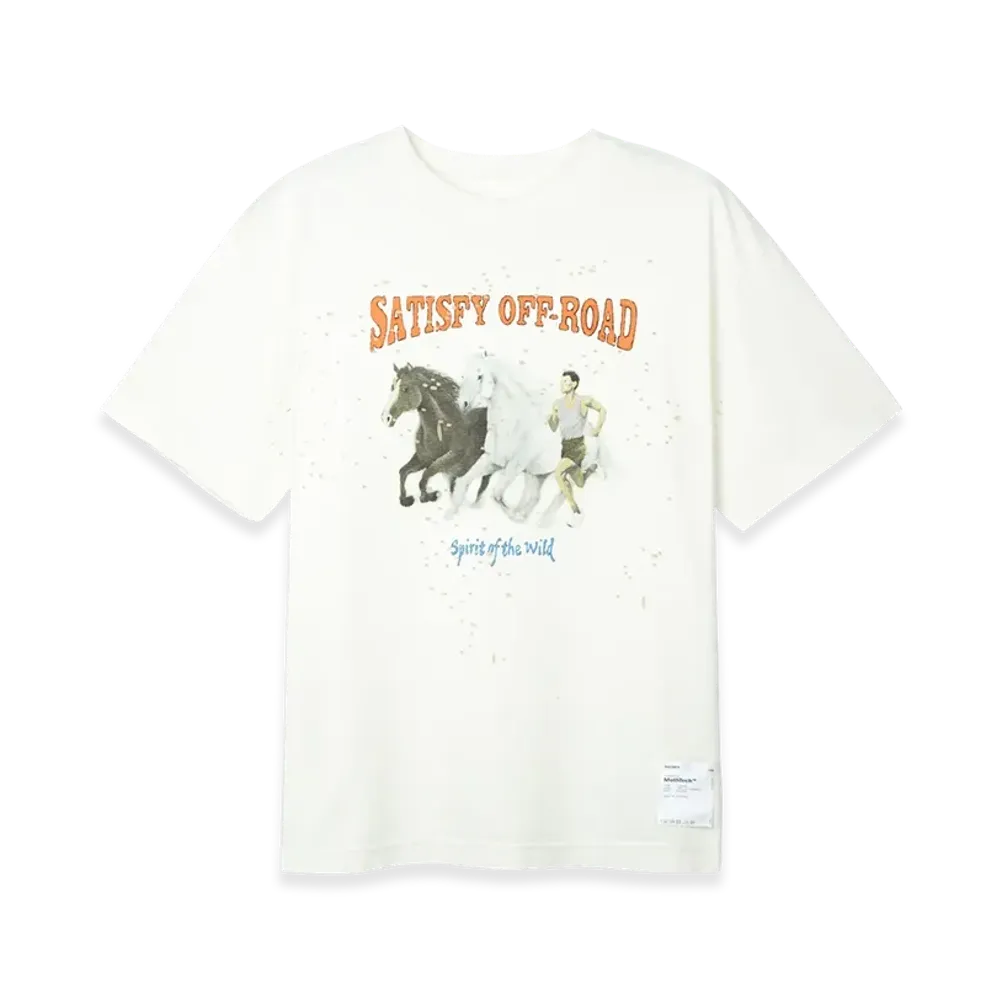 SATISFY MothTech T-Shirt "White"