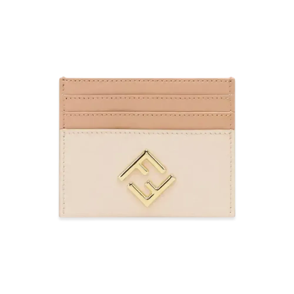 FENDI FF Diamonds Card Case "Pink"