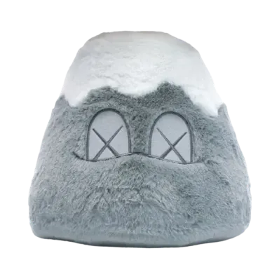KAWS HOLIDAY JAPAN Mount Fuji Plush "Grey"