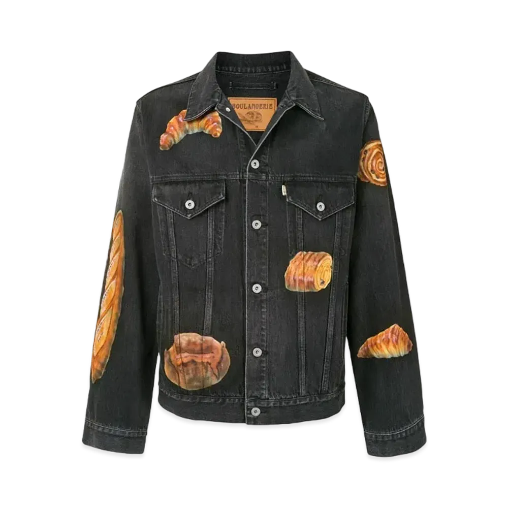 doublet Print Denim Jacket "Denim"
