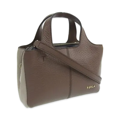 FURLA Elsa Mini Tote "Brown"