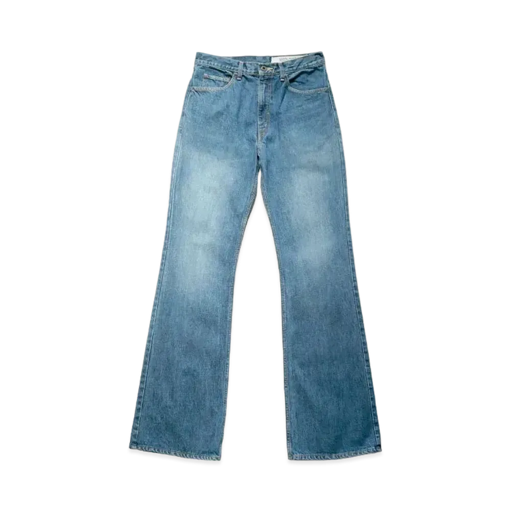 KAPITAL 14oz Denim 5P Flare Pants "Indigo"