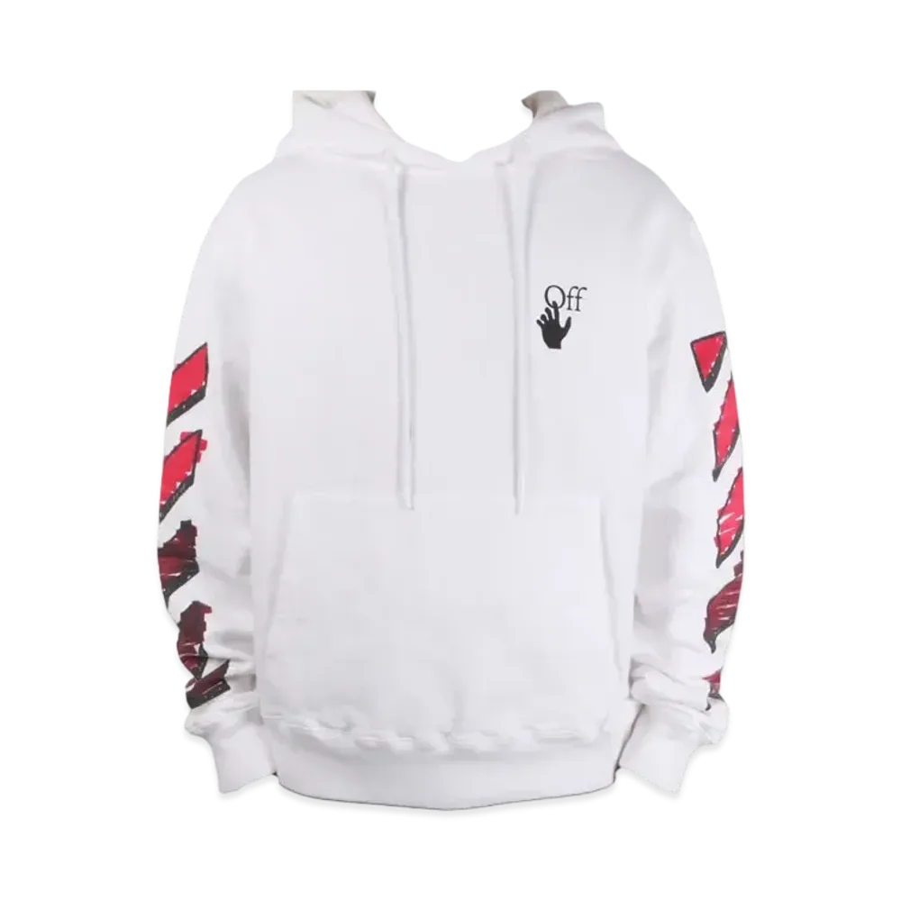 OFF-WHITE Marker Hoodie "White"