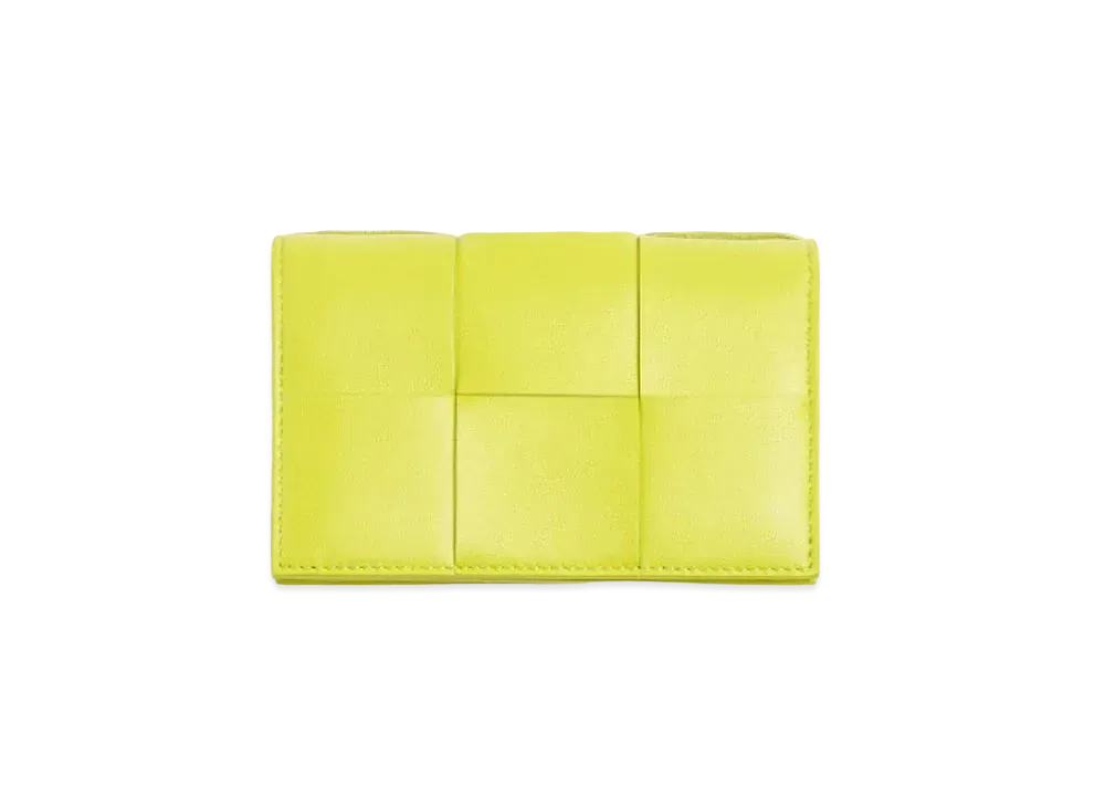 Bottega Veneta Business Card Case "Kiwi"