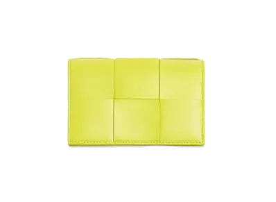 Bottega Veneta Business Card Case "Kiwi"