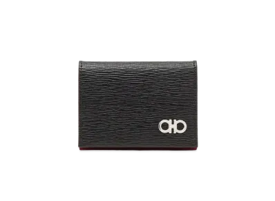 Salvatore Ferragamo Card Case "Black/Red Ferragamo"