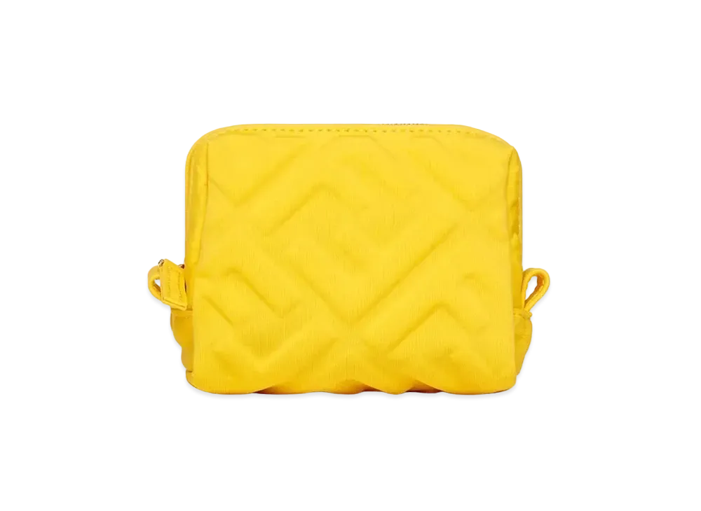 FENDI Makeup Pouch XS Fabric "Yellow"