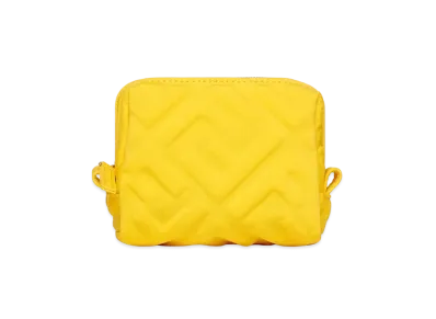 FENDI Makeup Pouch XS Fabric "Yellow"