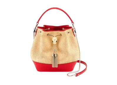 BVLGARI Serpenti Forever Bucket Bag "Beige"