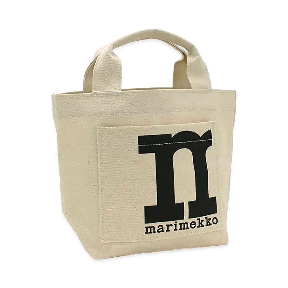Marimekko Women's Tote Bag Mono Mini Tote Solid "Beige"