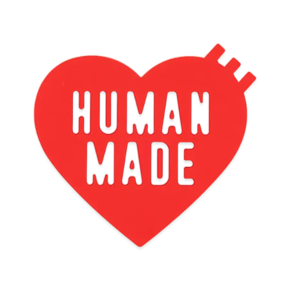HUMAN MADE Heart Rubber Coaster "Red"