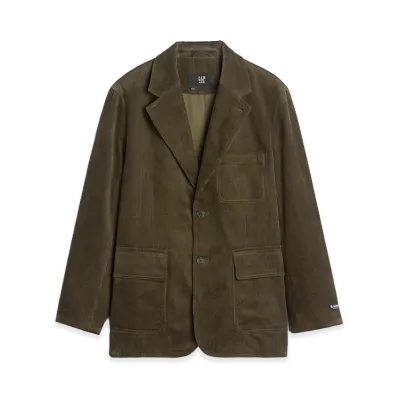 Gap x A.P.C. Corduroy Blazer "Oil Green"