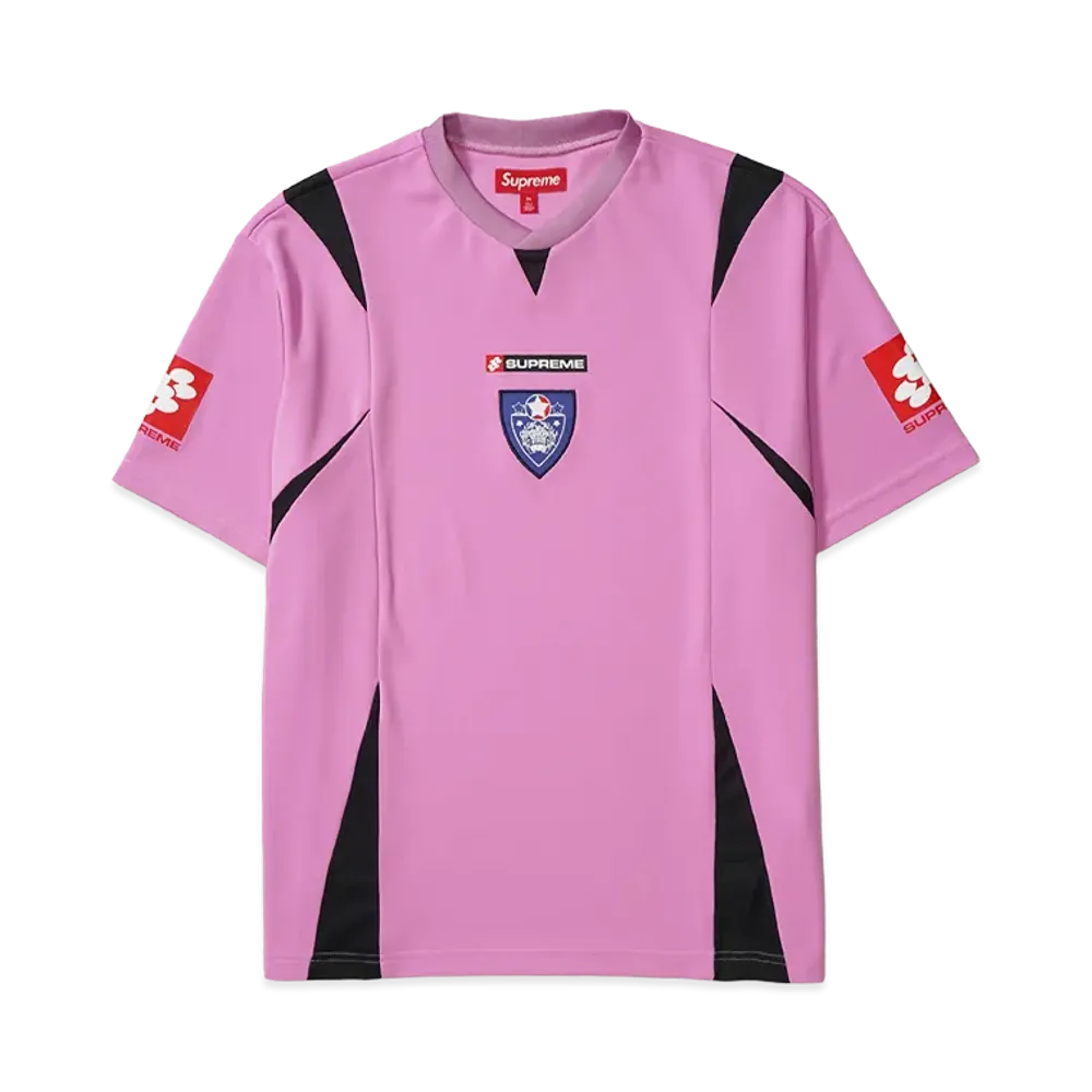 Supreme Crest Soccer Jersey "Pink"
