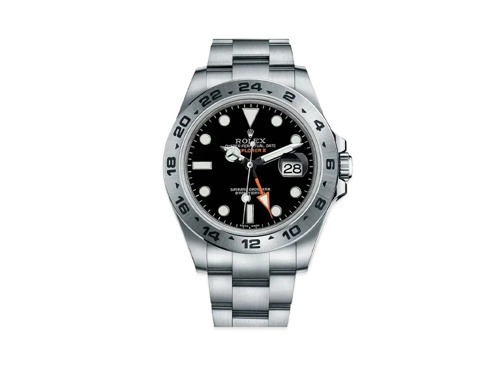 ROLEX Explorer II "Black/Stainless Steel"