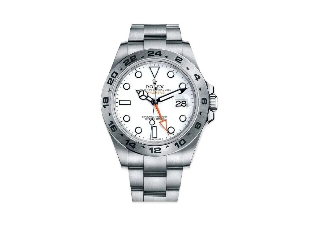 ROLEX Explorer II "White/Stainless Steel"
