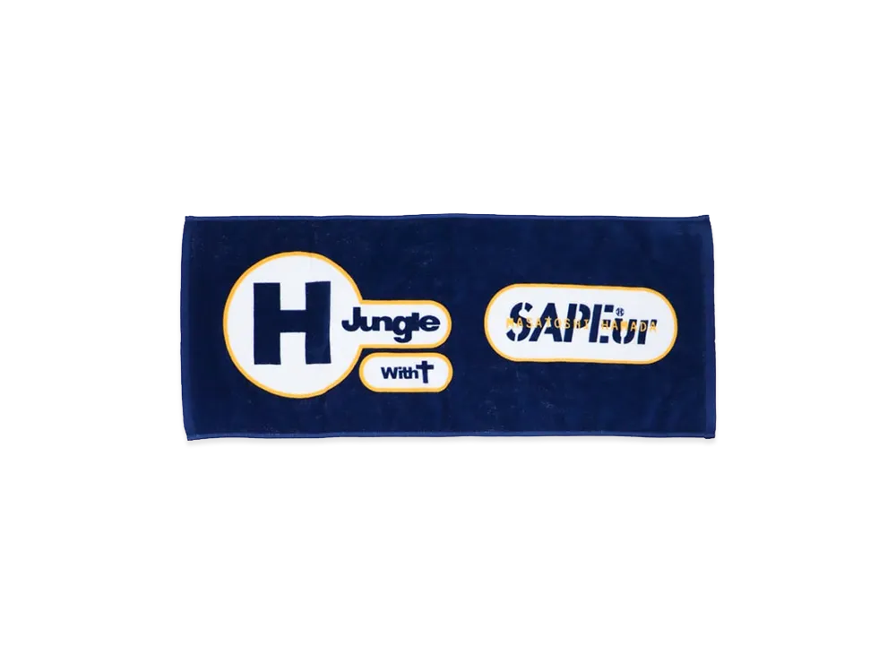 SAPEur x MASATOSHI HAMADA Hjungle with T Towel "Navy"