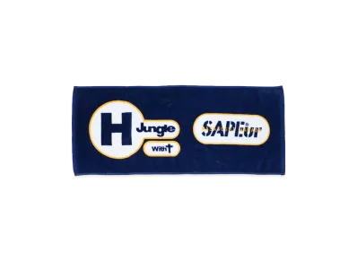 SAPEur x MASATOSHI HAMADA Hjungle with T Towel "Navy"