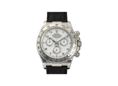 ROLEX Cosmograph Daytona "White/White Gold"