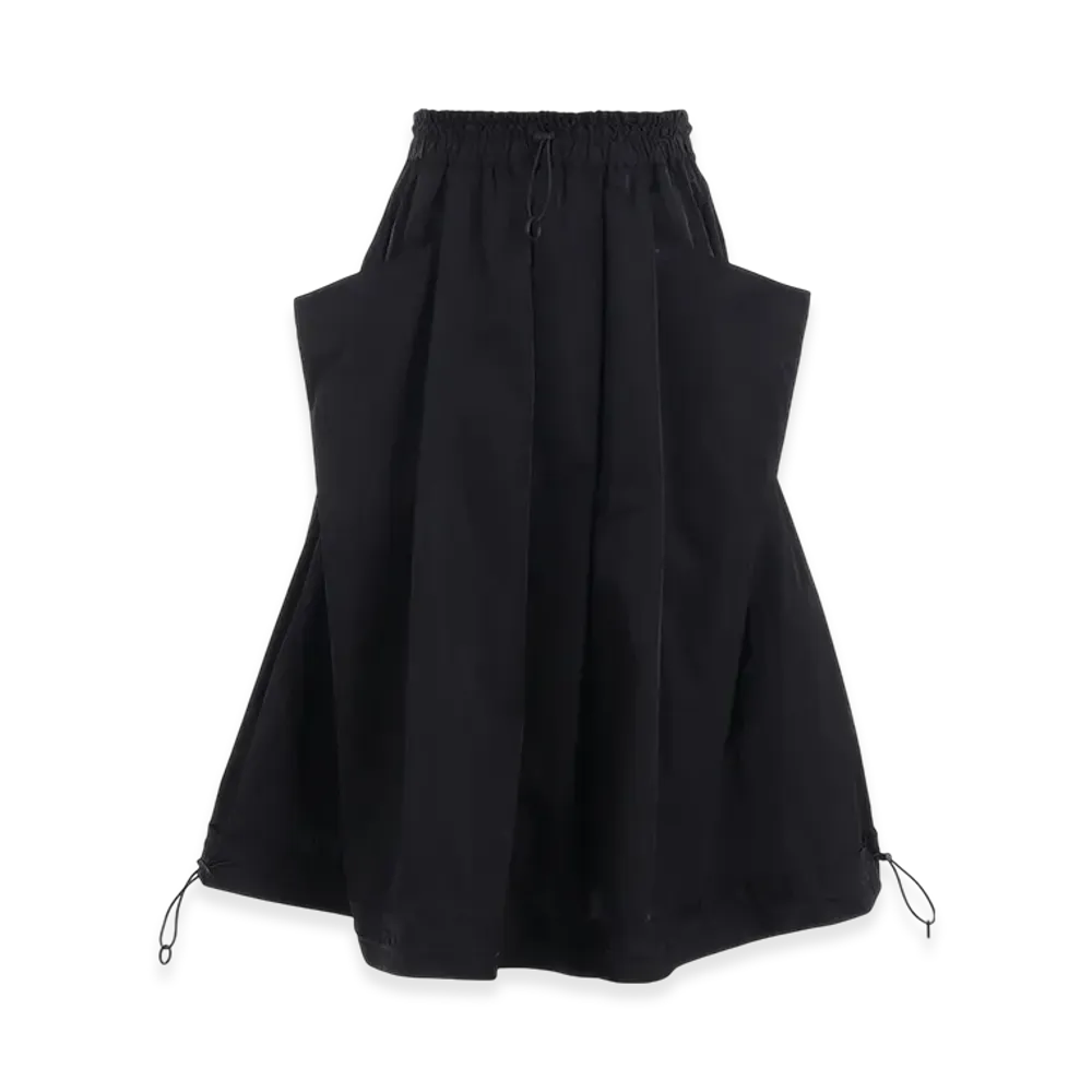 Yohji Yamamoto Pe Gabardine R-Volume Skt "Black"