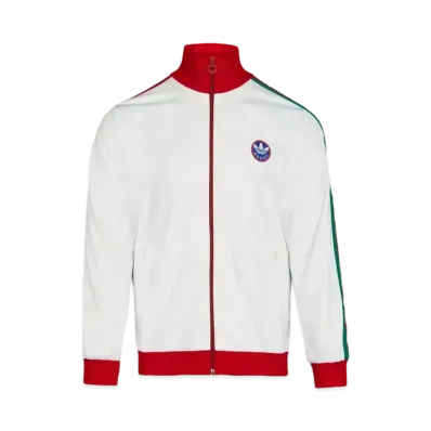adidas Gucci Cotton Jersey Jacket "White"