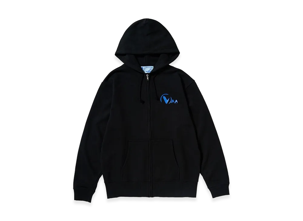 FRAGMENT x Virgil Abloh Archive (V.A.A) Zip Hoodie "Black"