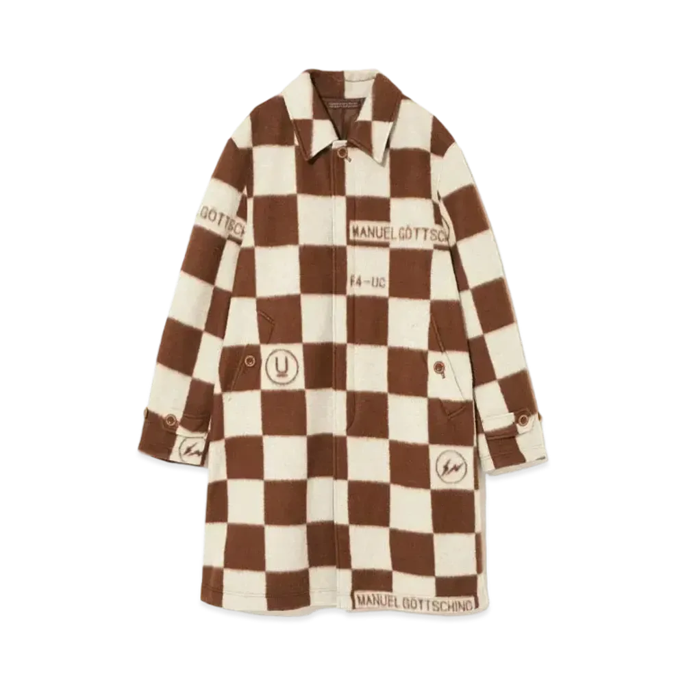 UNDERCOVER x FRAGMENT Fleece Coat "Brown CK"