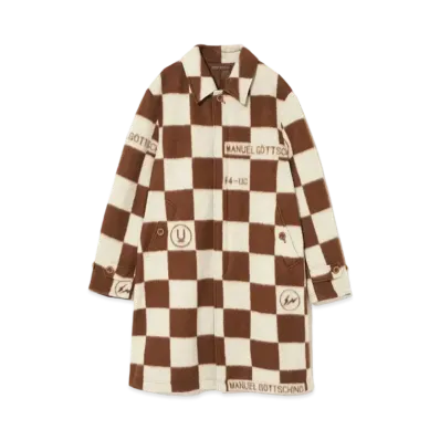 UNDERCOVER x FRAGMENT Fleece Coat "Brown CK"