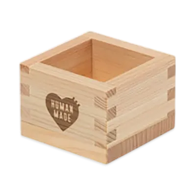 HUMAN MADE Square Wooden Cup 2026 54ml "Beige"