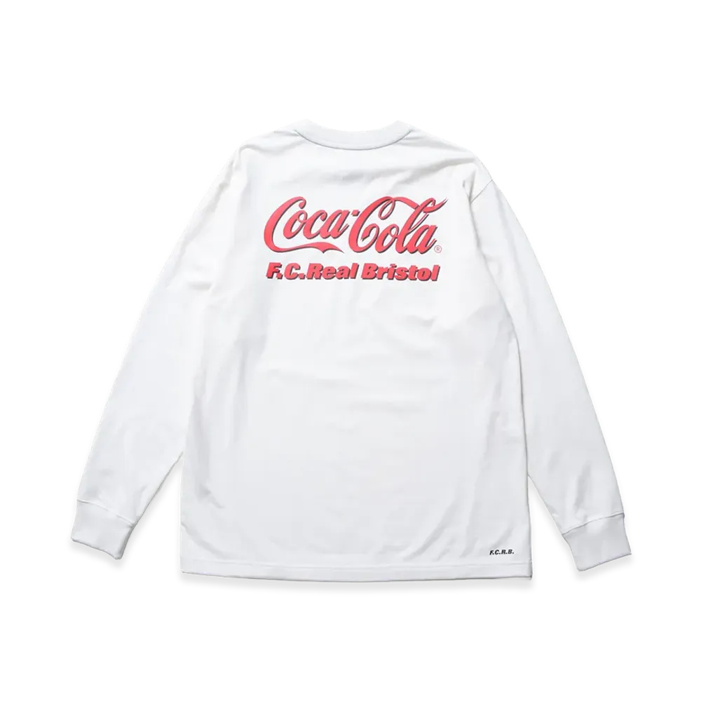 F.C.Real Bristol x Coca-Cola Authentic L/S Tee "White"