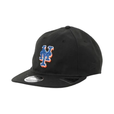 NEW ERA x BEAMS 9Fifty Retro Crown Cap New York Mets "Black"