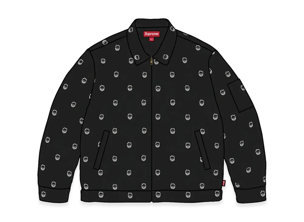 Supreme x Spitfire Work Jacket "Black"