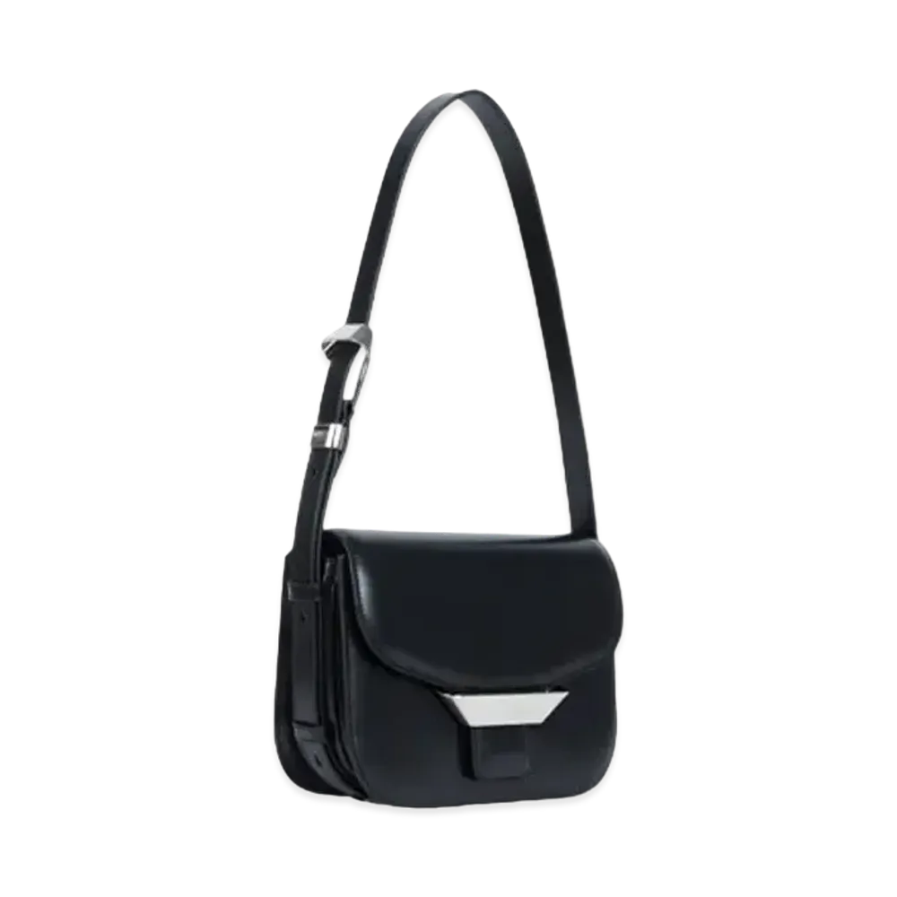 KENZO 'Ribbon' Leather Bag "Black"