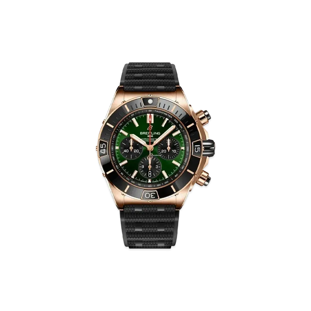 BREITLING SUPER CHRONOMAT B01 44 "Green"