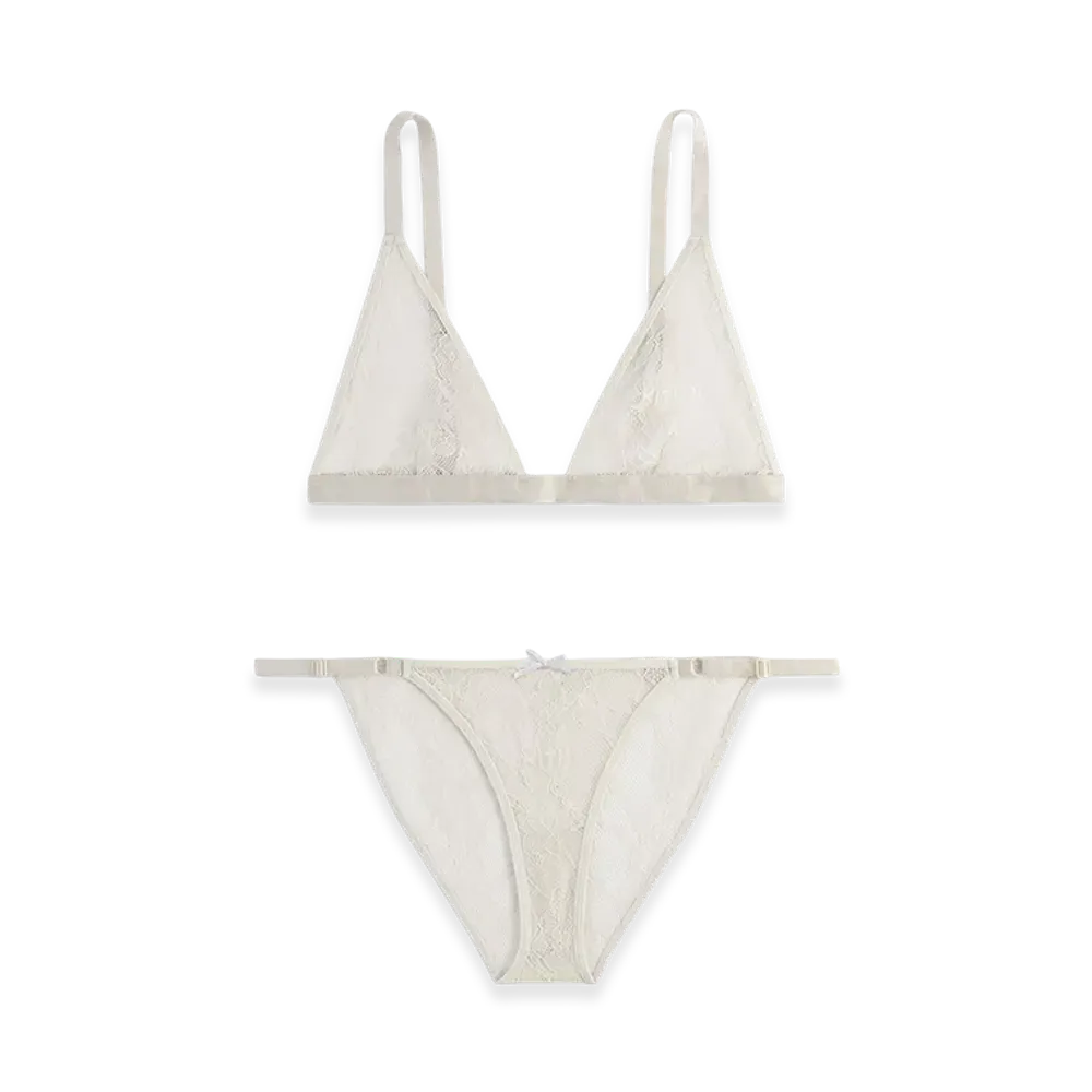 Kith x Lisa Women's Floral Lace Intimates Set "Tin"