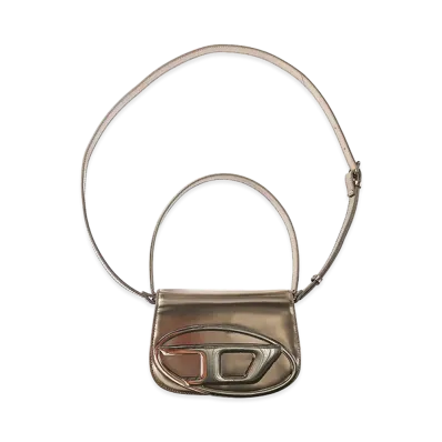 Diesel Women's D Logo 2-Way Handbag 1DR M "Gold"