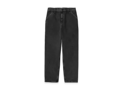Carhartt WIP Single Knee Pant "Black(Stone Washed)"