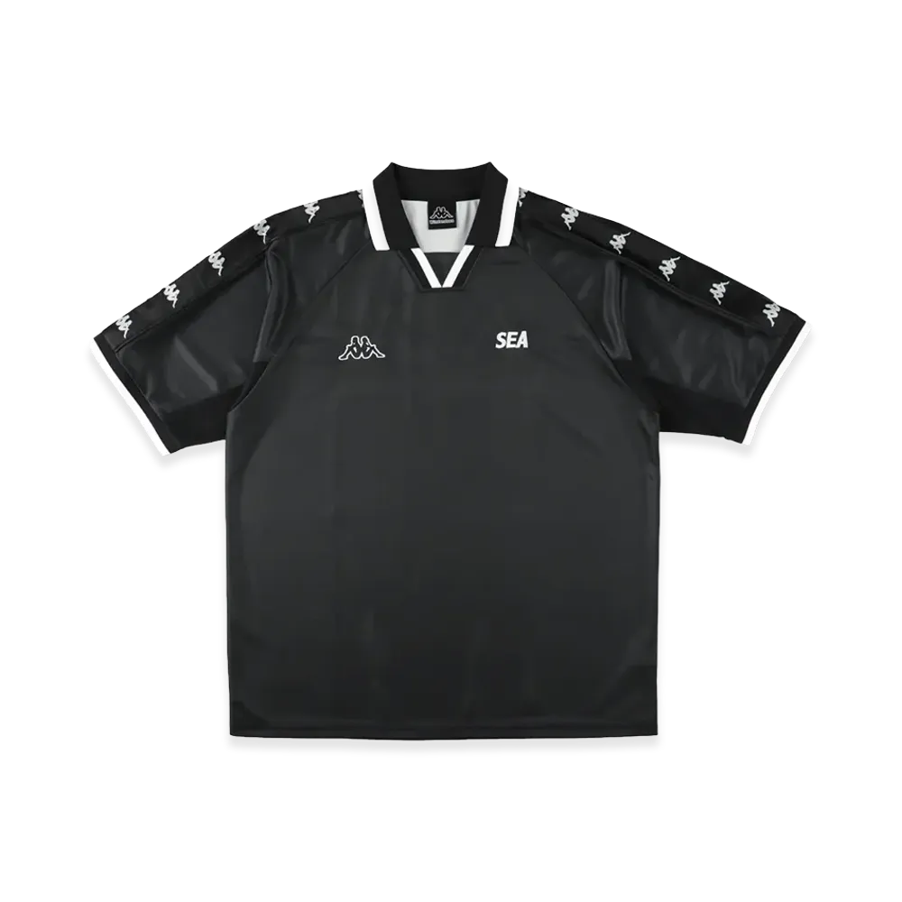 WIND AND SEA x KAPPA Game S/S Shirt "Black"